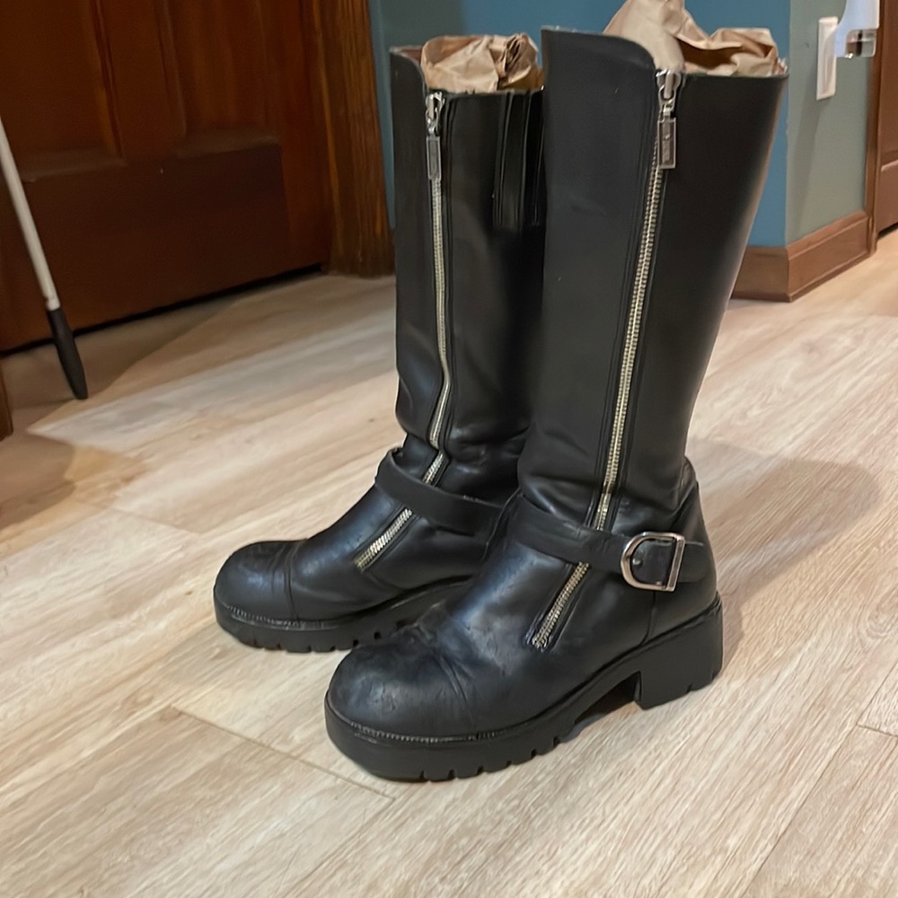 Harley-Davidson Black Moto Boots